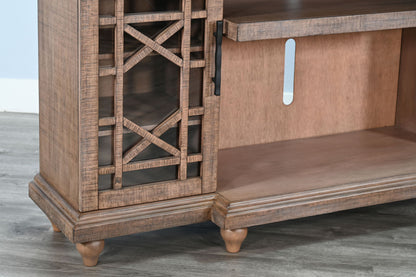 Harper Media Console Only (for 2001B-36P Insert) - Light Brown