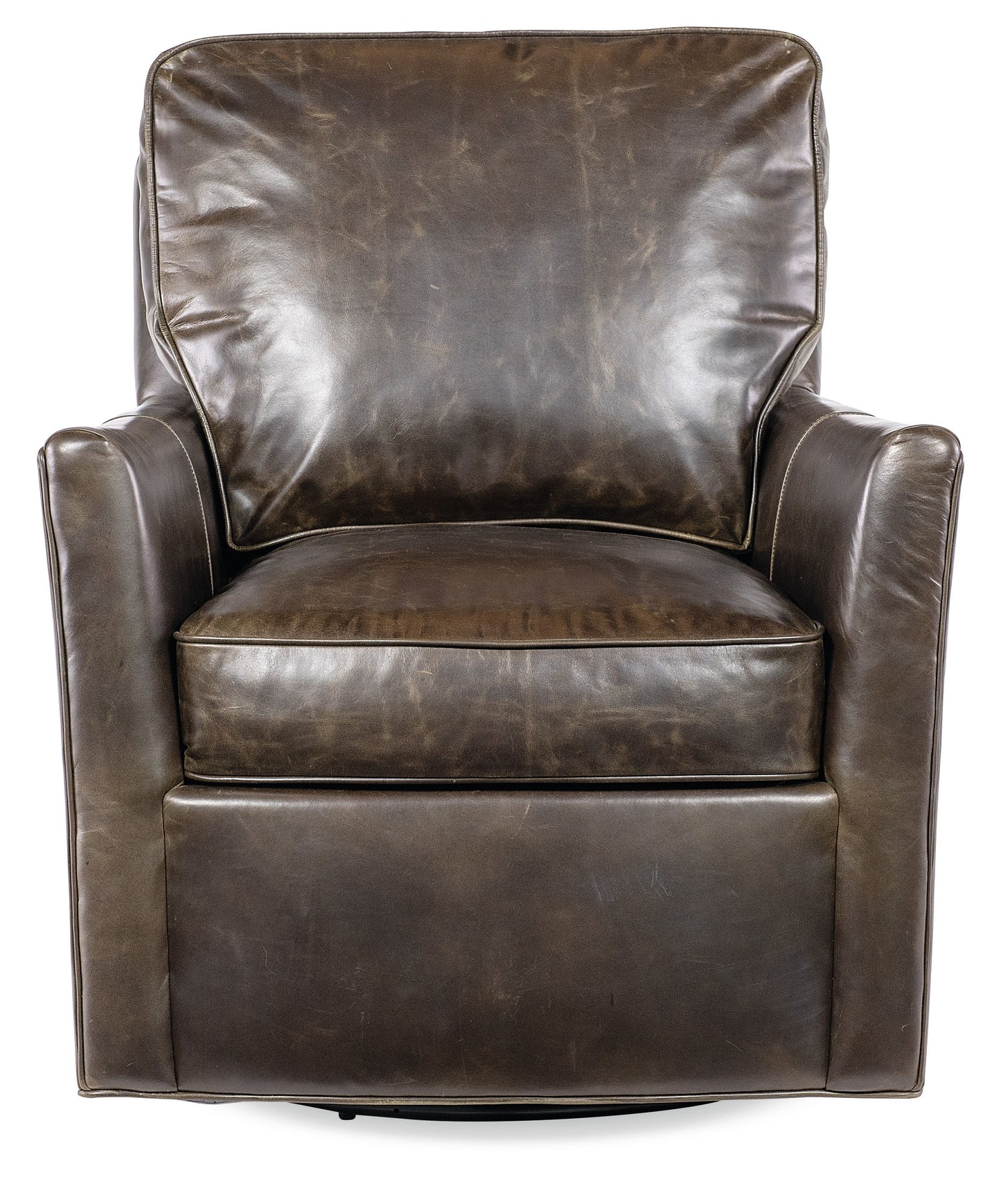 CC - Johansen Swivel Club Chair - Brown