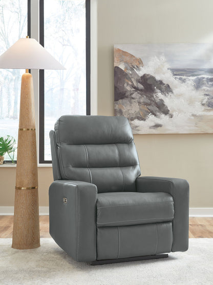 Pennacle Pier - Power Recliner With Adjustable Headrest