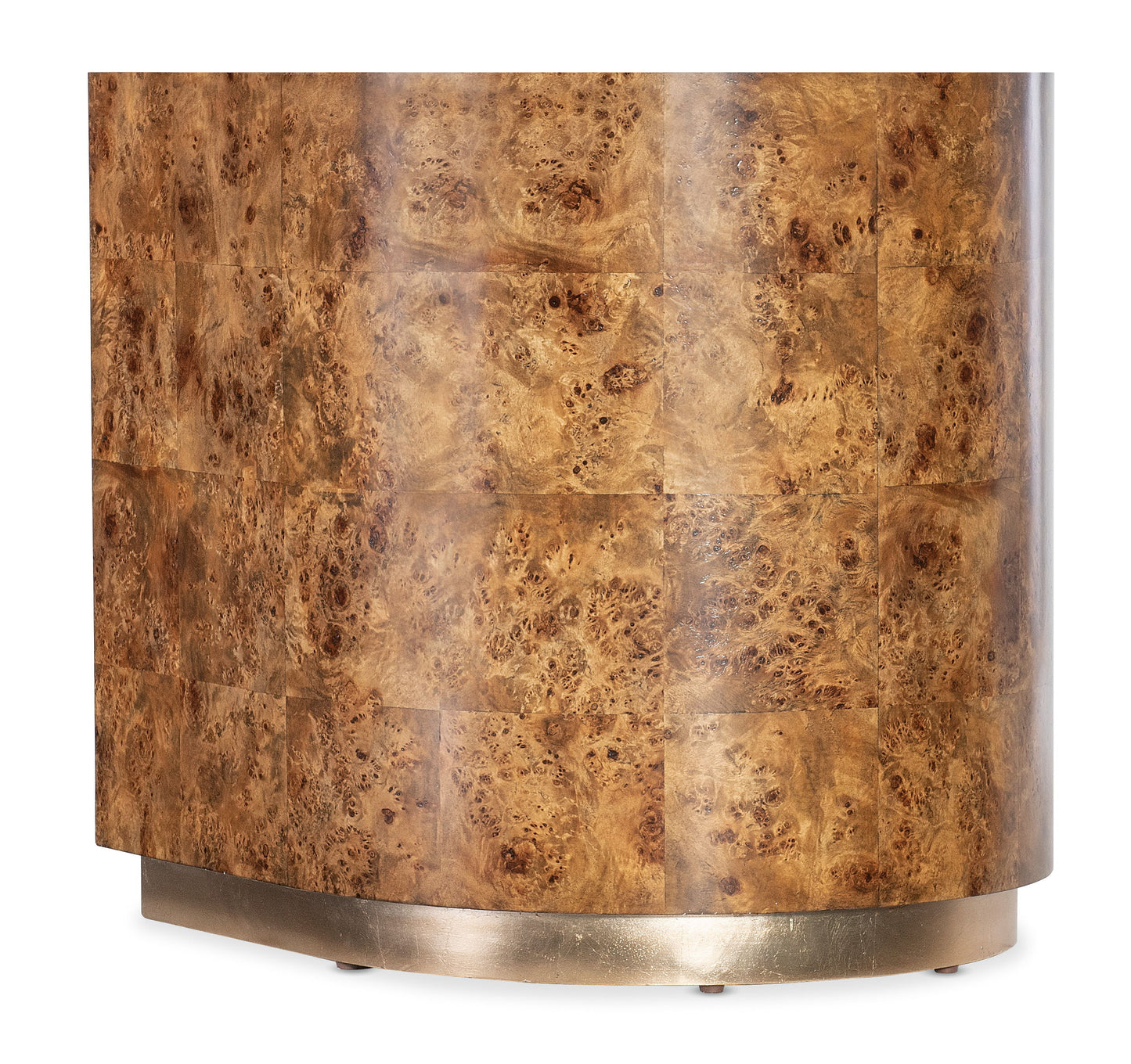 Melange - Burlesque Accent Table - Light Brown