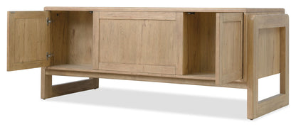 Kalamazoo - Executive Desk - Light Brown