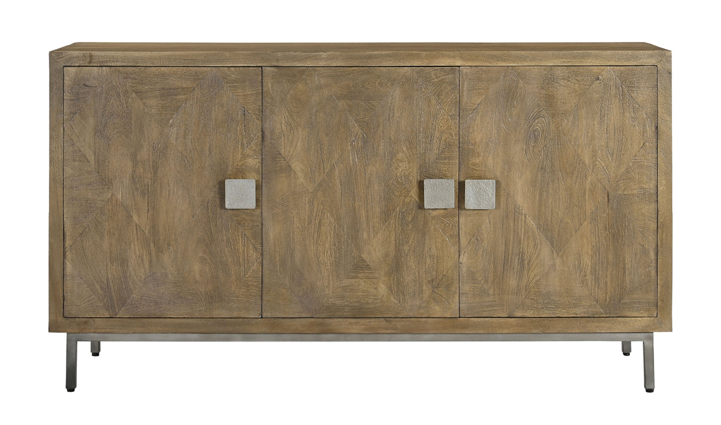 Cozad - Three Door Credenza - Aged Natural