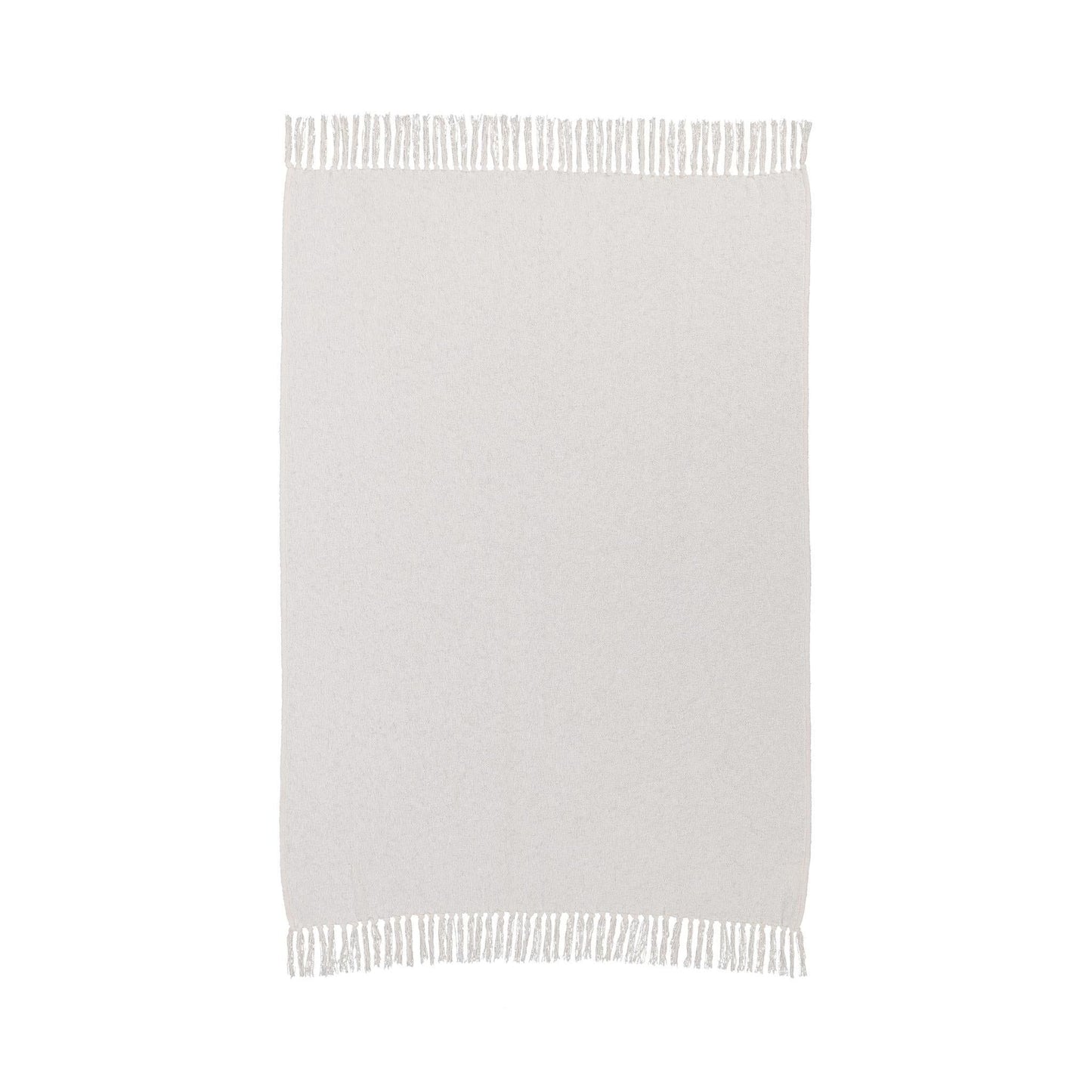 Aria - 50" x 70" Boucle Throw - Ivory