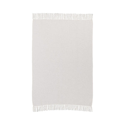 Aria - 50" x 70" Boucle Throw - Ivory