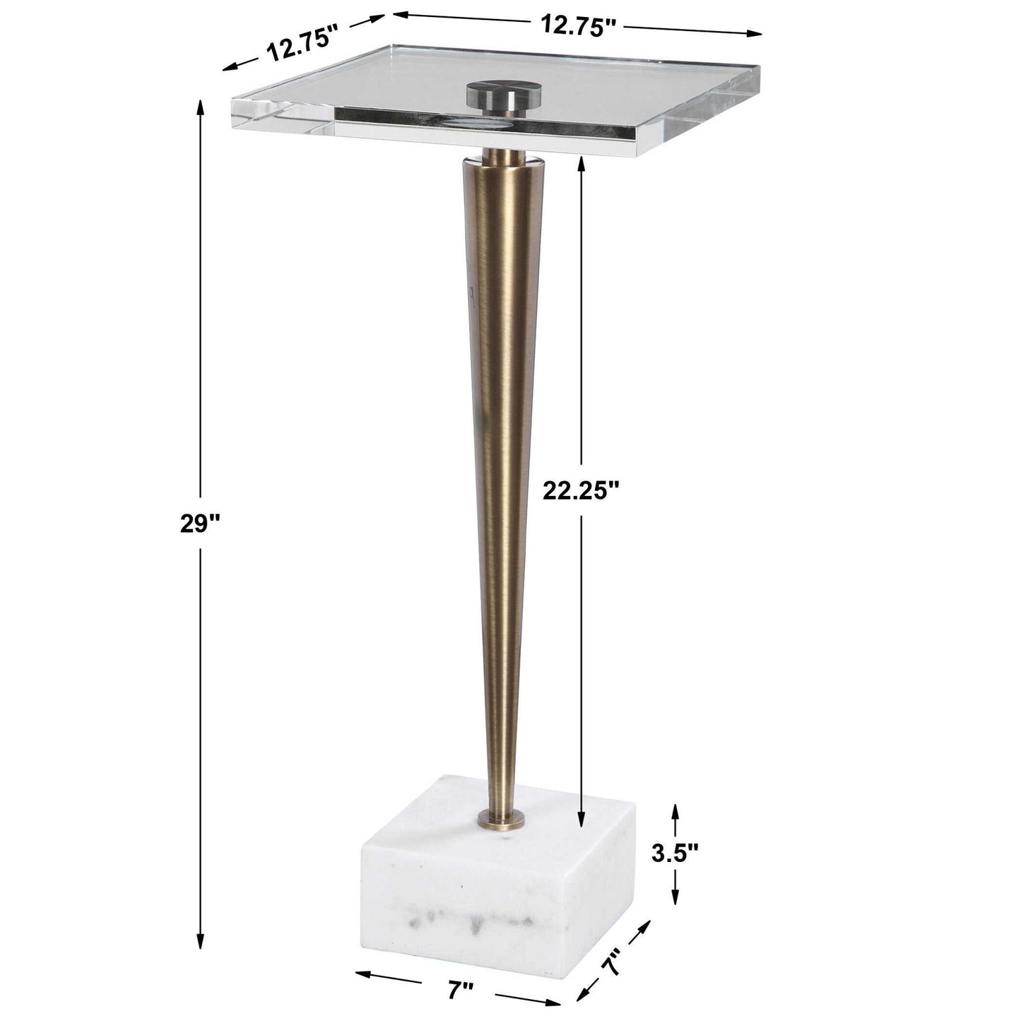 Campeiro - Drink Table - Brass