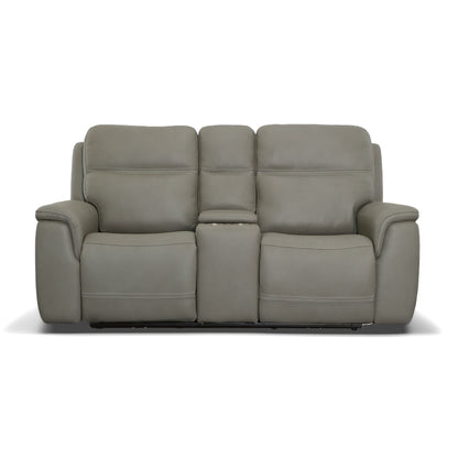 Sawyer - Power Reclining Loveseat With Console, Power Headrests, Lumbar