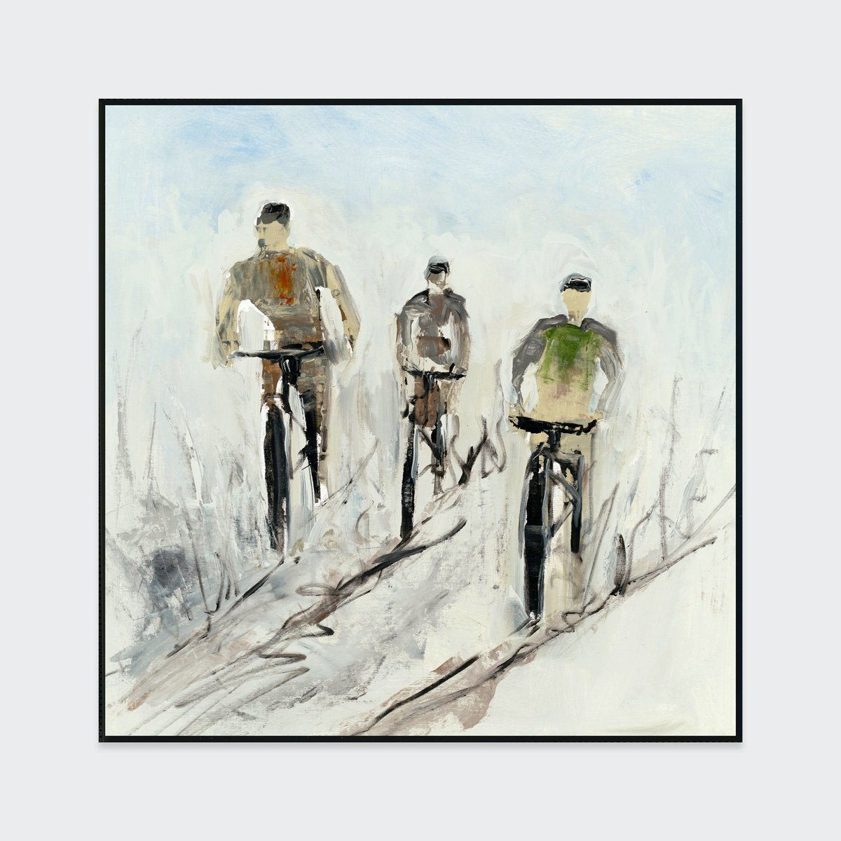 Group - 48' x 48' Painting Art By Buddy Whitlock - Multi