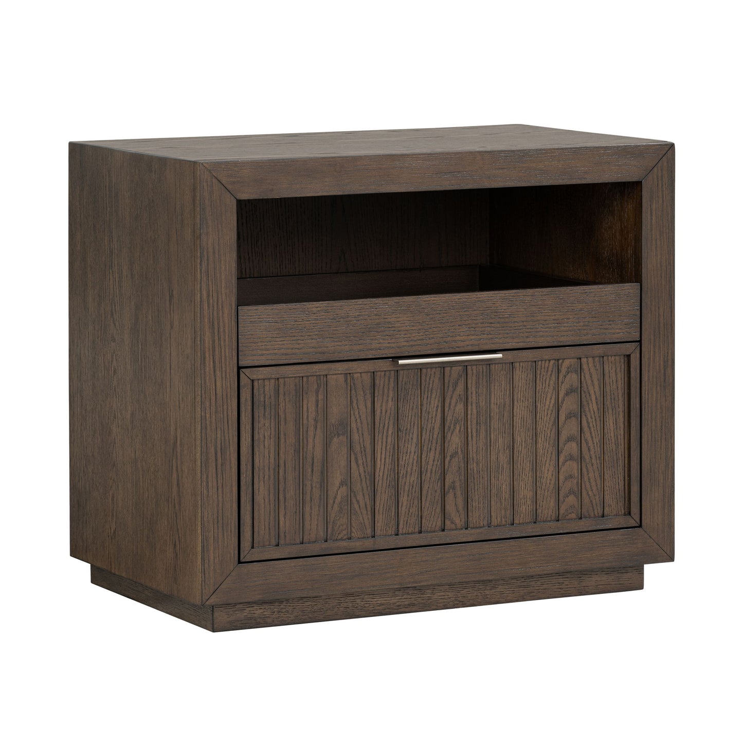 Athens - Open Nightstand - Dark Brown