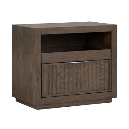Athens - Open Nightstand - Dark Brown
