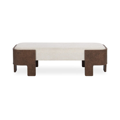 Janya - Accent Bench - Oat Cream