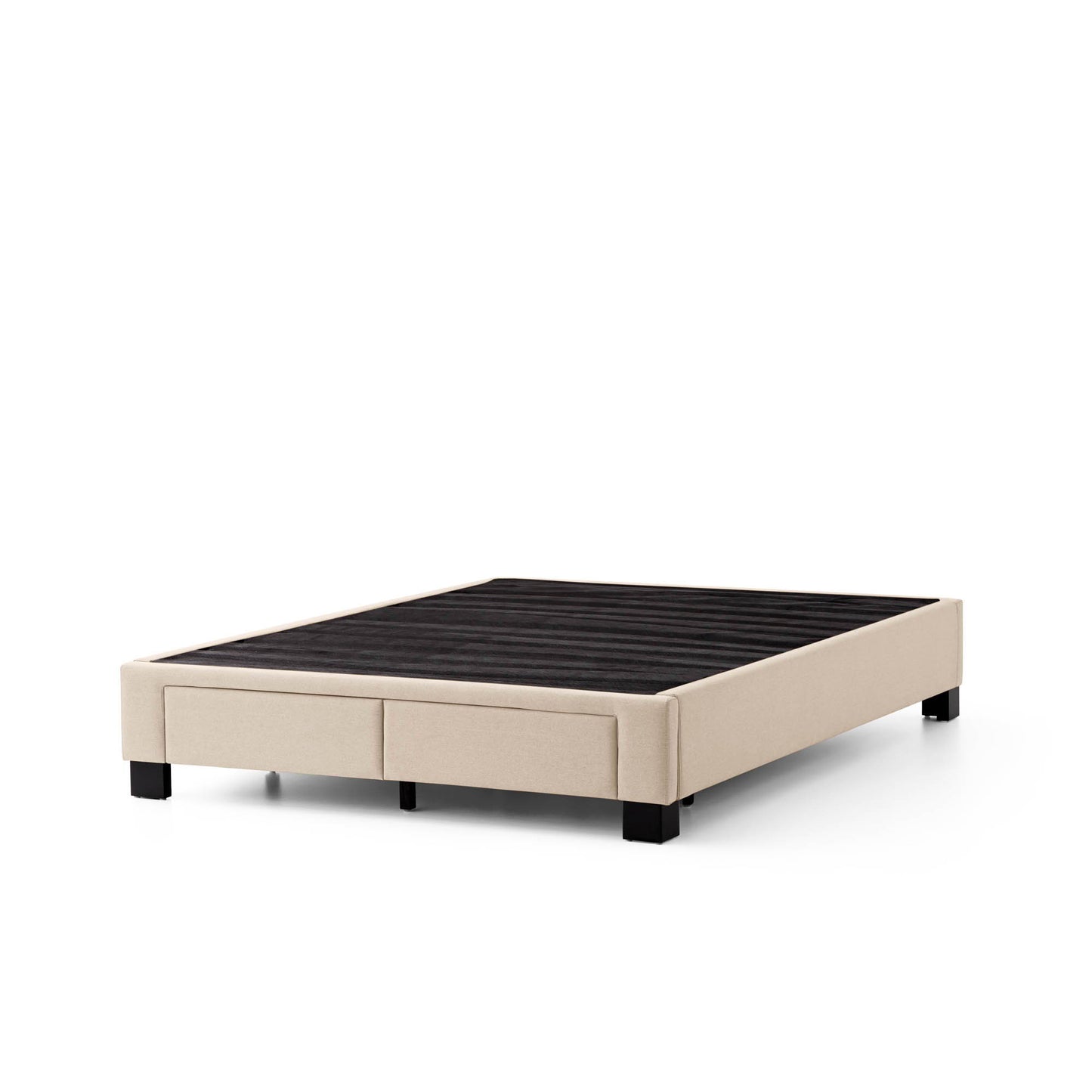 Duncan - Queen Platform Bed Base - Charcoal