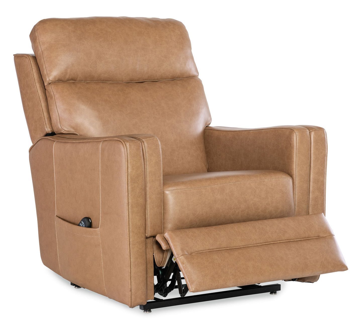 RC - Thyme Power Recliner With Power Headrest, Lumbar, And Lift - Light Brown