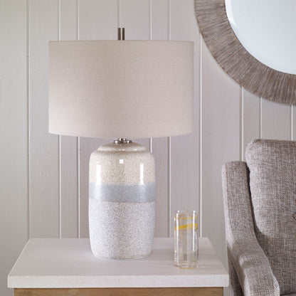 Pinpoint - Specked Table Lamp - Pearl Silver