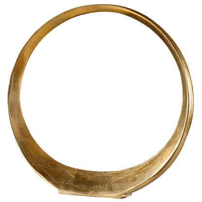 Jimena - Large Ring Sculpture - Gold