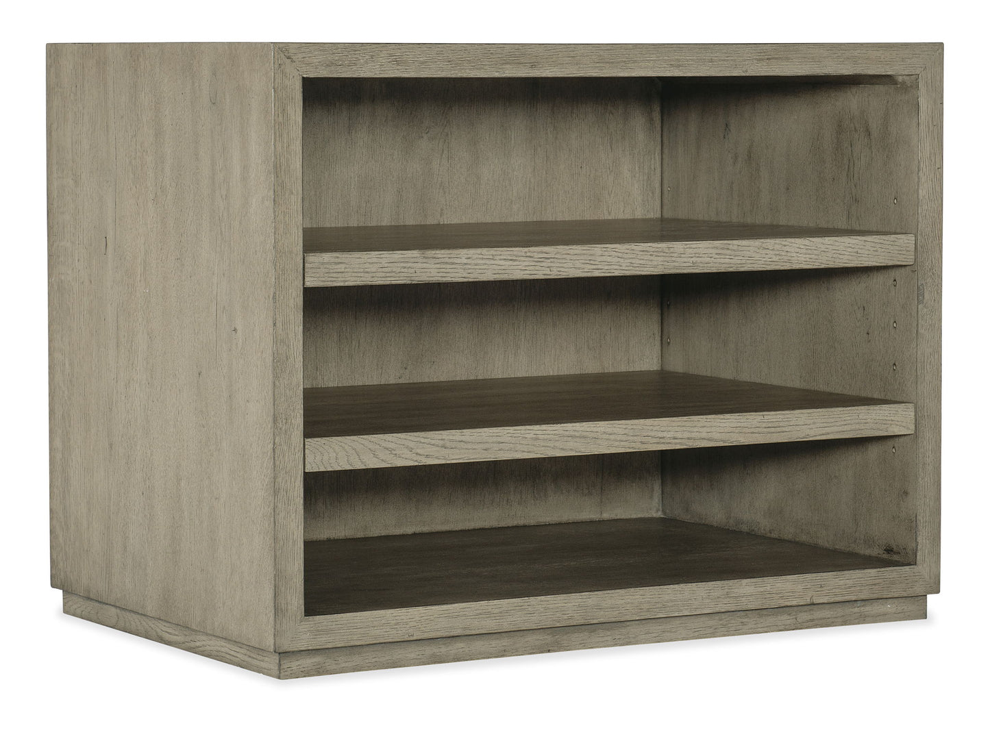 Linville Falls - Open Desk Cabinet - Gray