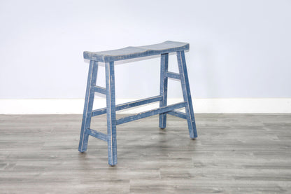 Marina - Bench With Wood Seat