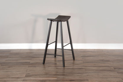 Homestead - Saddle Seat Metal Barstool (Set of 2) - Tobacco Leaf