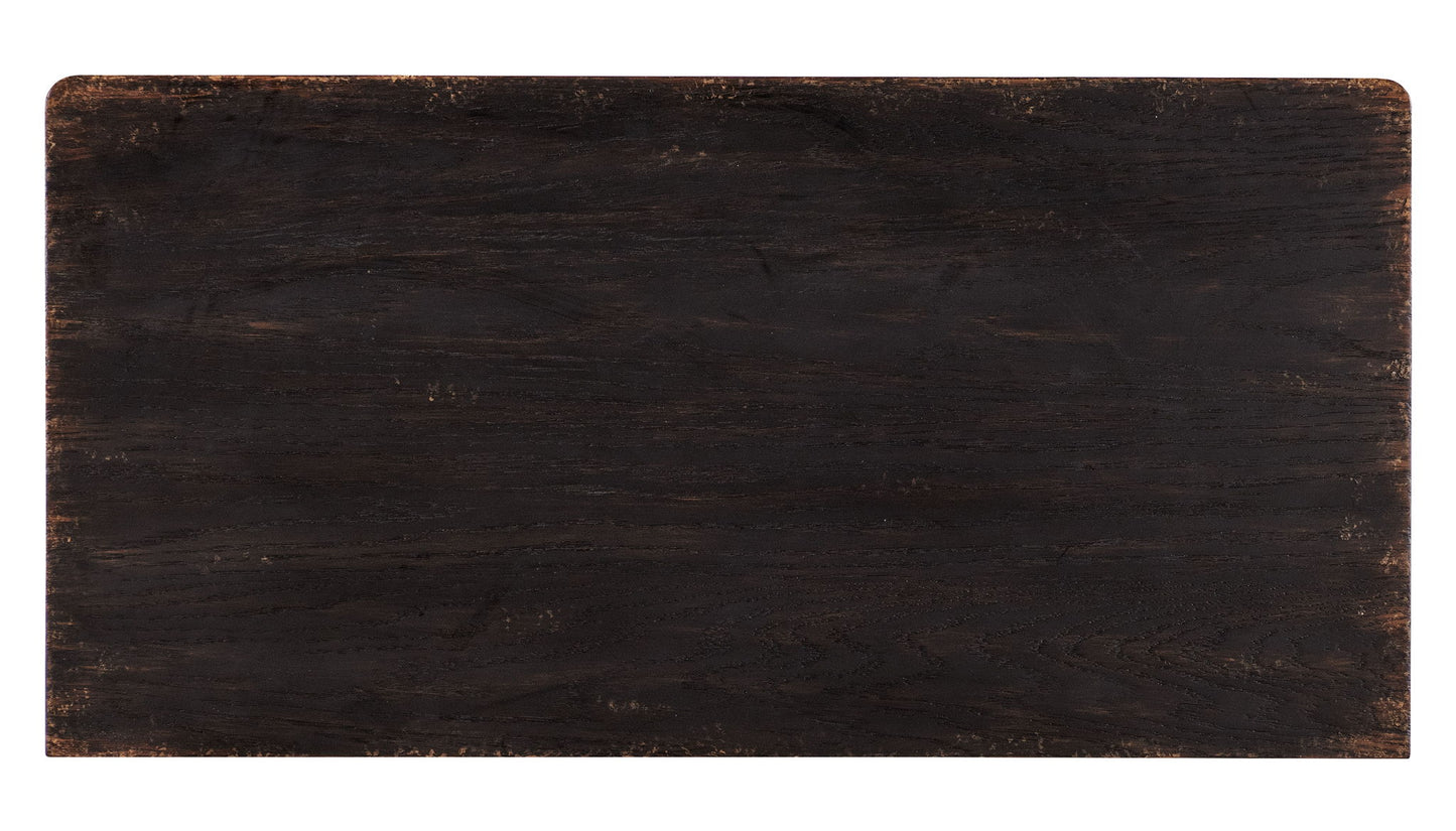 Americana - Two-Drawer Bombay Accent Chest - Dark Brown