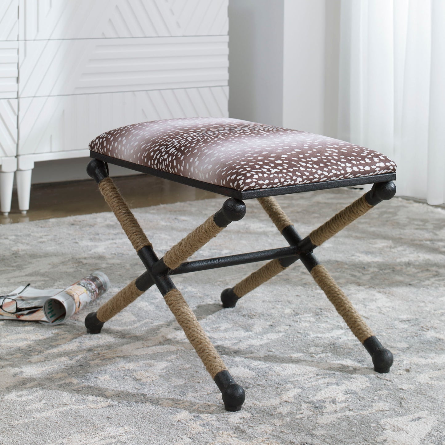 Fawn - Small Bench - Light Brown