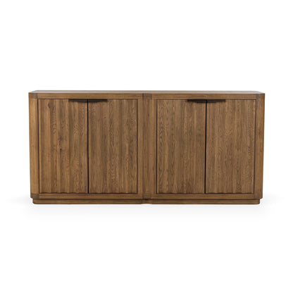 Labelle - 4 Door Buffet - Tan Oak
