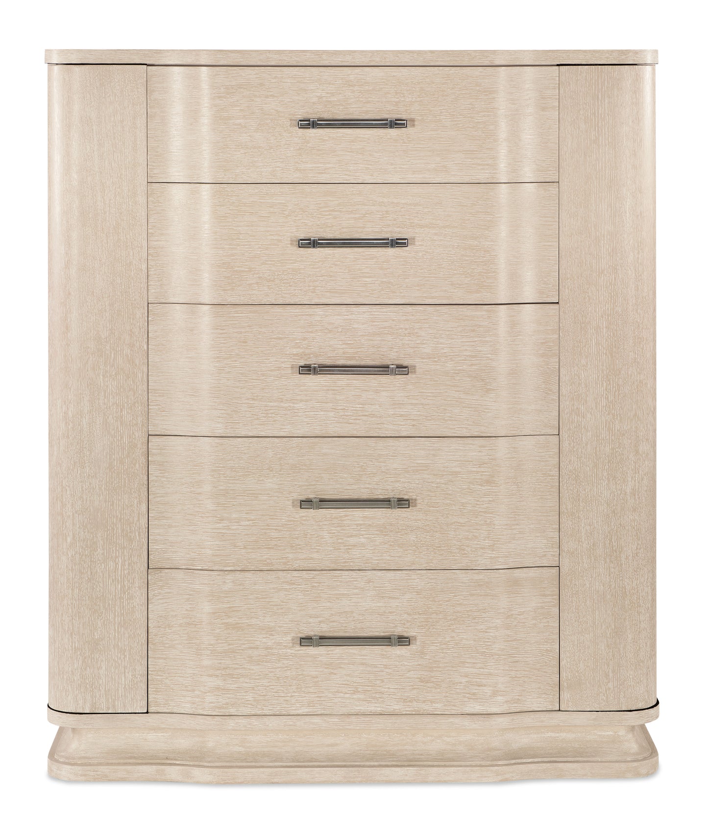 Nouveau Chic - Five Drawer Chest - Light Brown