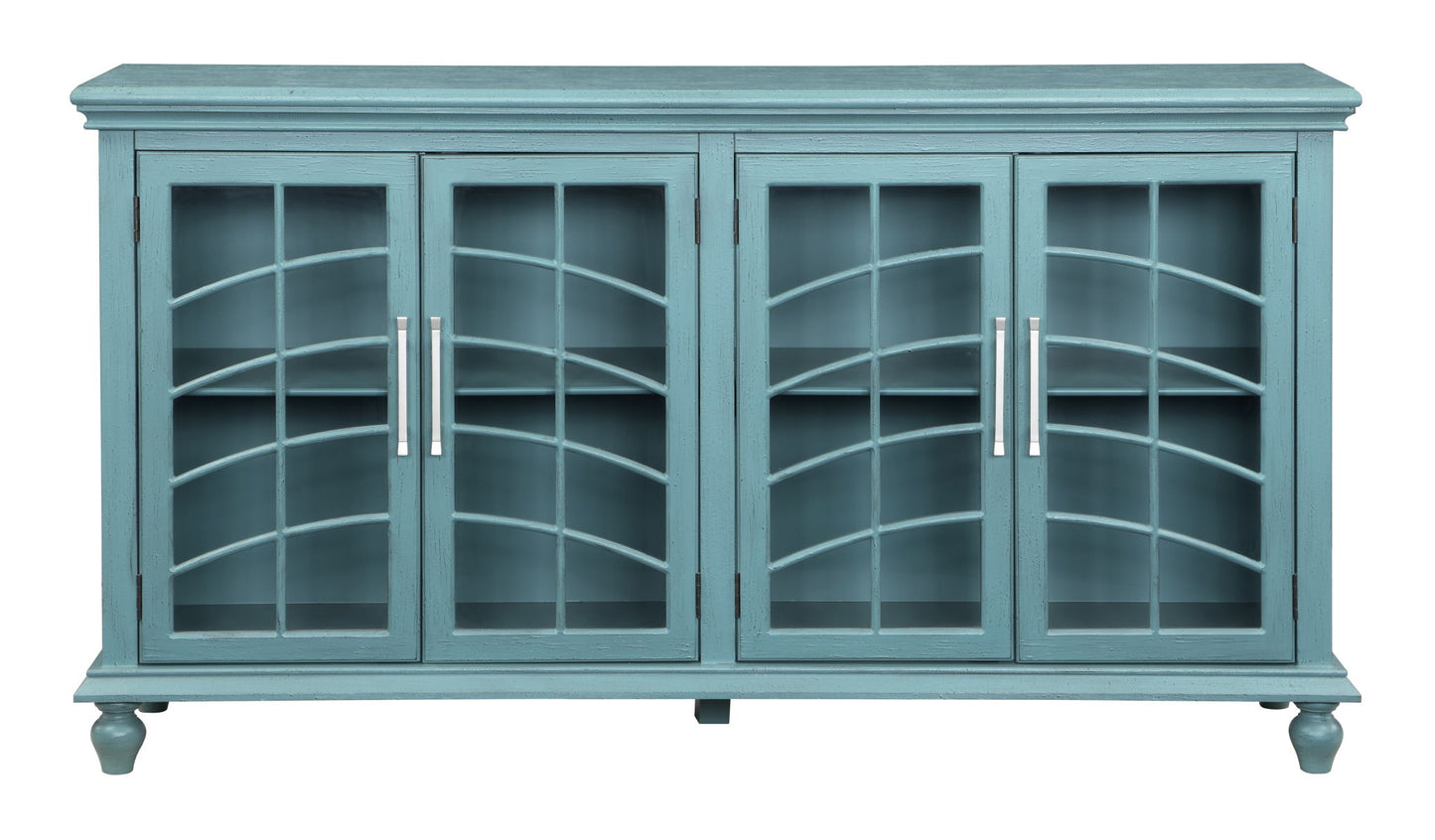 Tahoe - Four Door Credenza - Blue