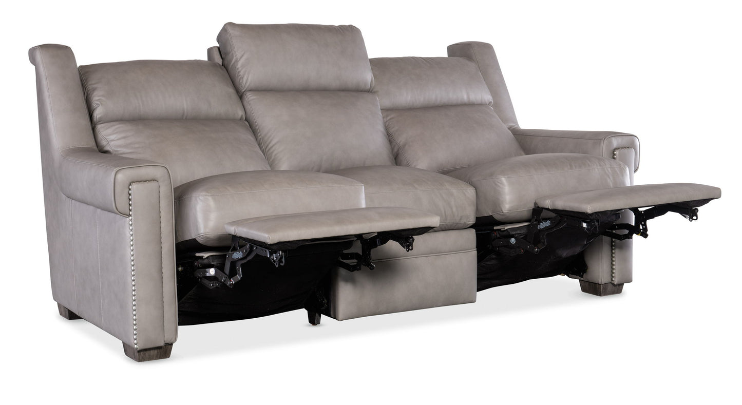 Imagine - Sofa Left & Right Recline, With Articulating Headrest - Gray