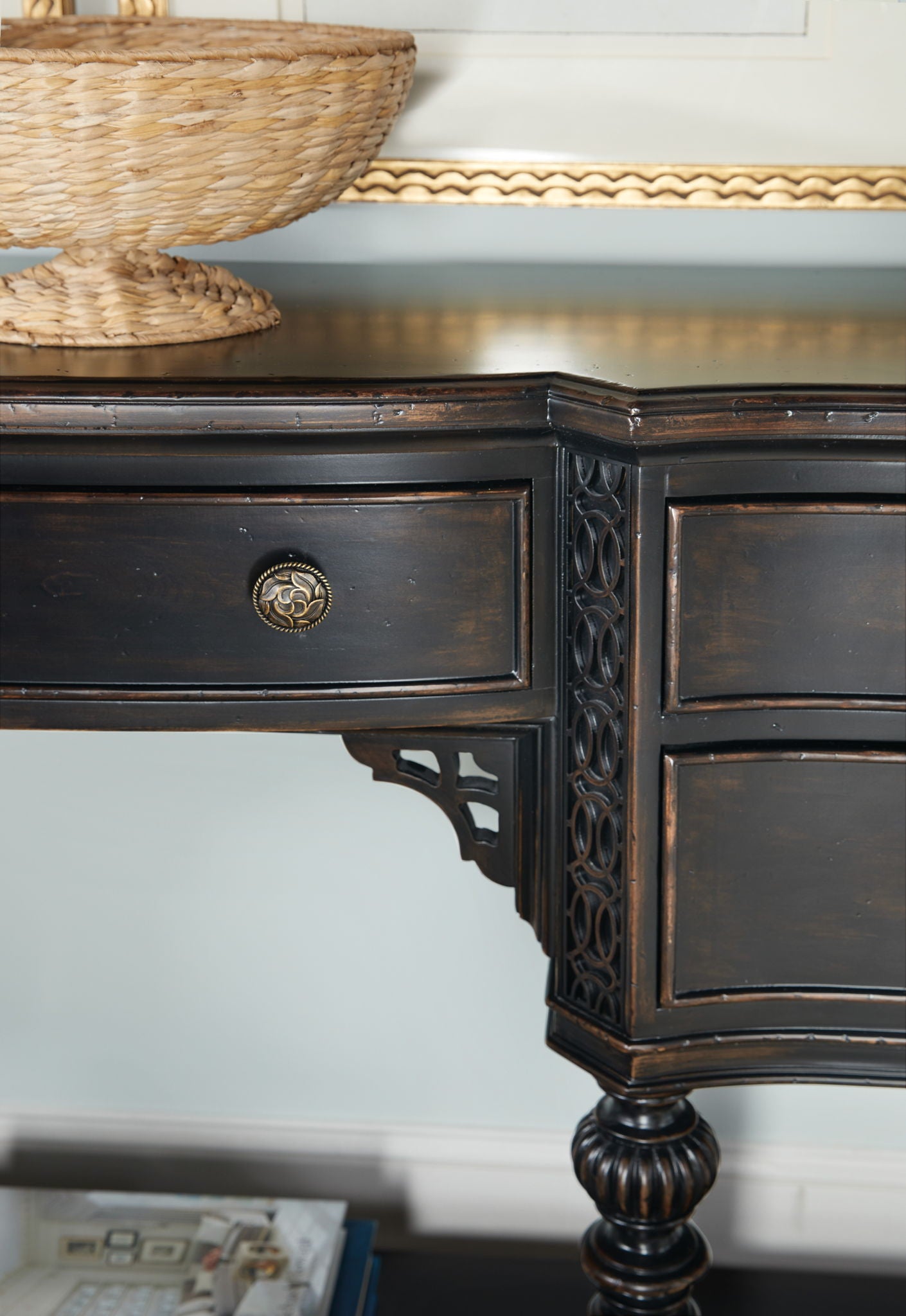 Charleston - Five-Drawer Server - Black