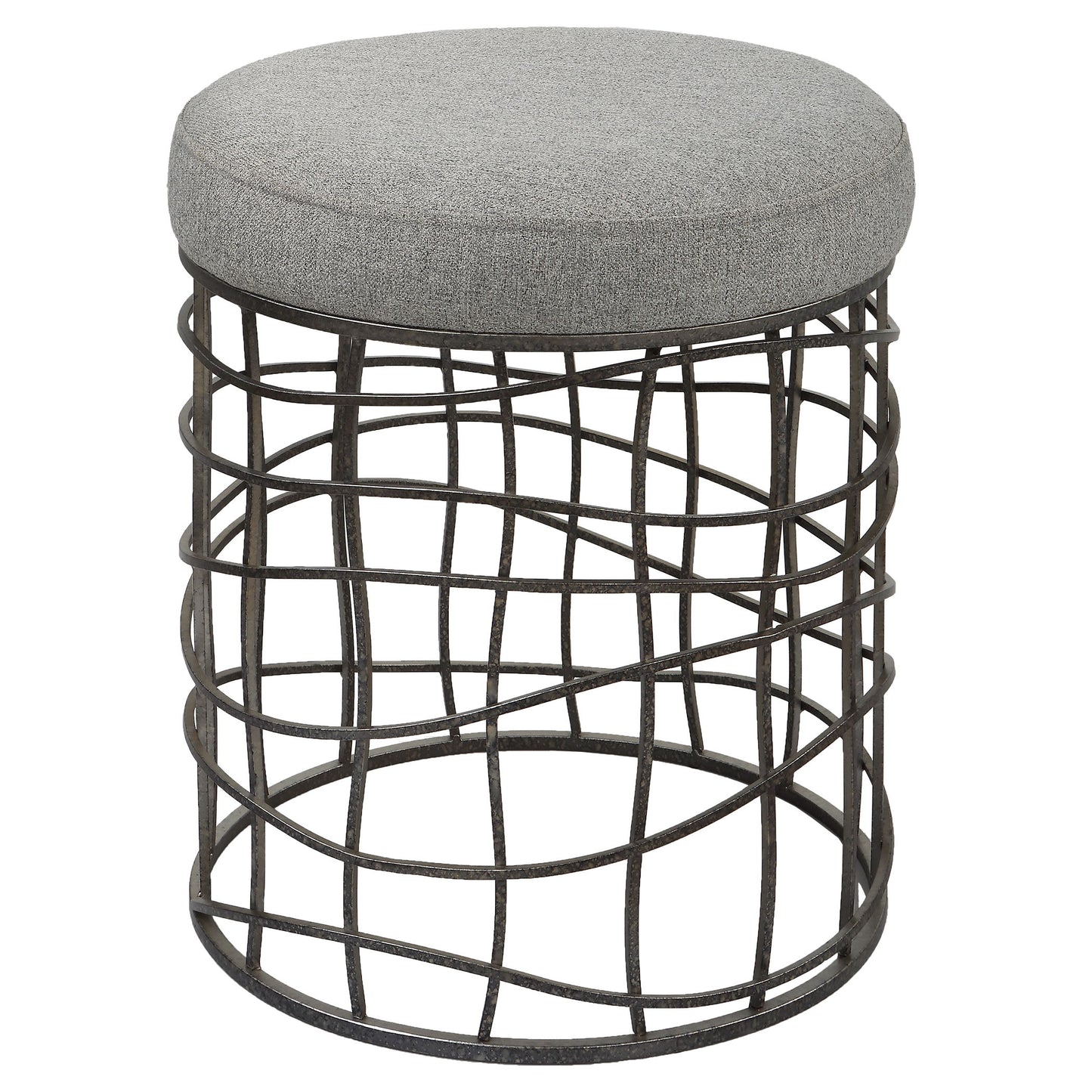 Carnival - Iron Round Accent Stool