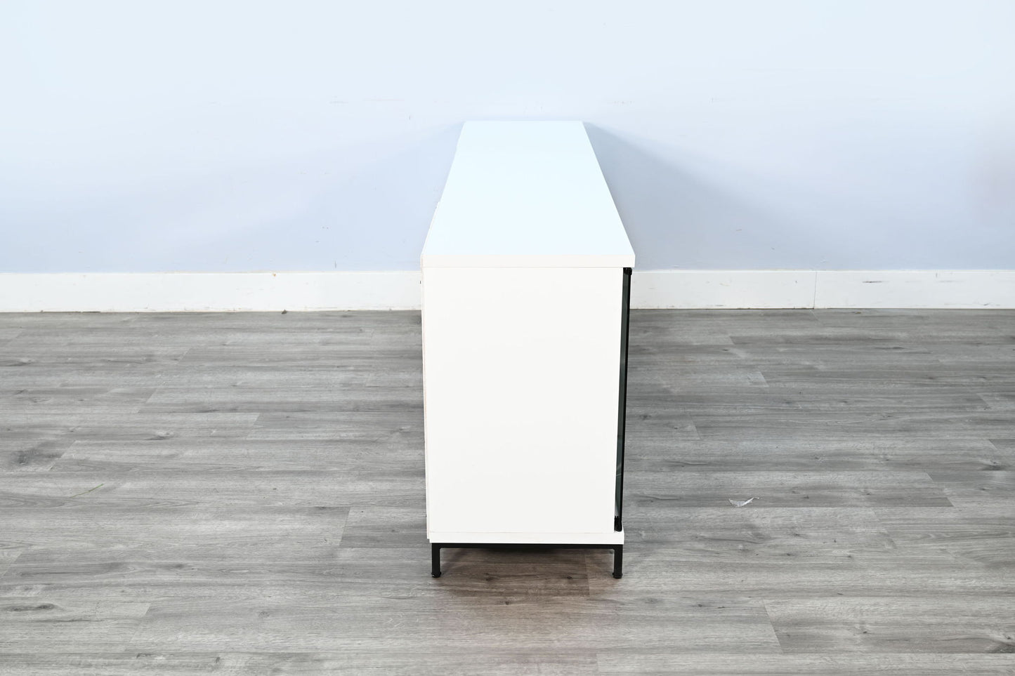 70" Media Console With Electric Fireplace