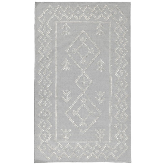 Comporta - 2' x 3' Lagos Rug - Gray / Ivory