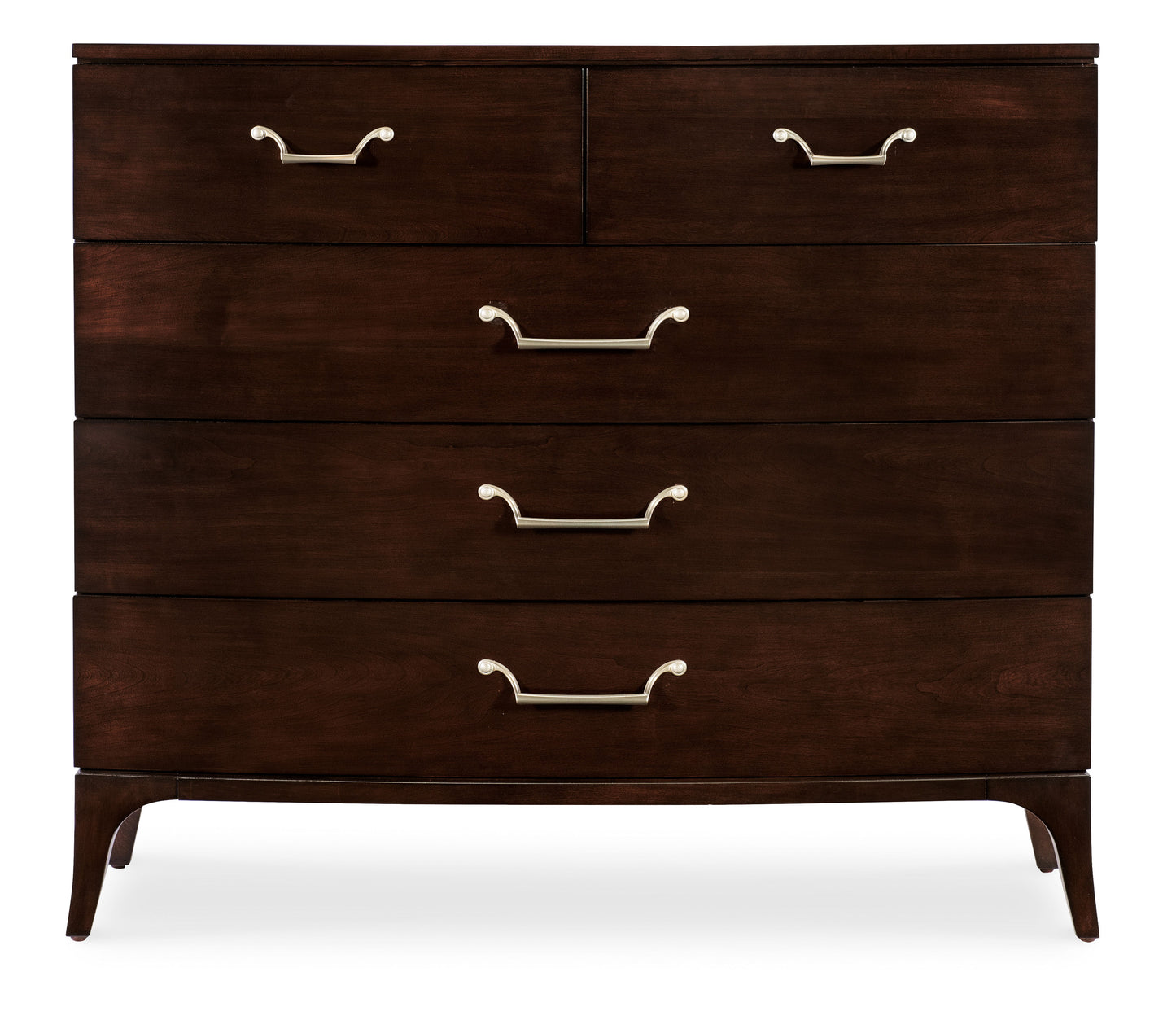 Bella Donna - 48.75" Five-Drawer Chest - Dark Brown