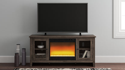 Arlenbry - TV Stand With Fireplace