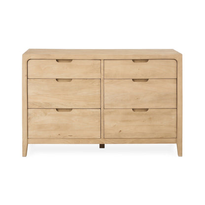 Laguna - 6 Drawer Dresser - Natural