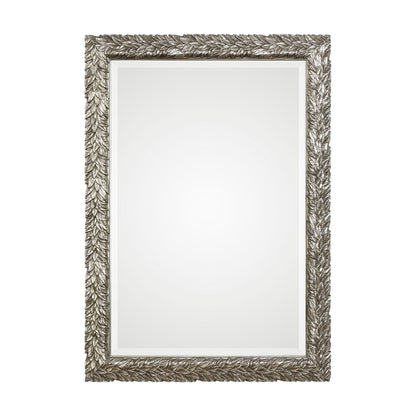 Evelina - Leaves Mirror - Silver