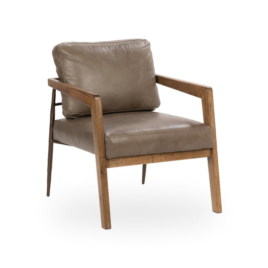 Julia - Accent Chair - Dark Brown