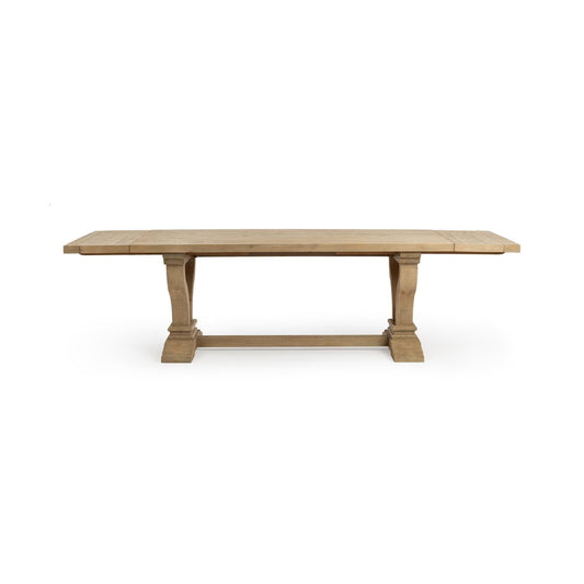 Julia - 86-110" Dining Table With Extensions - Soft Earth