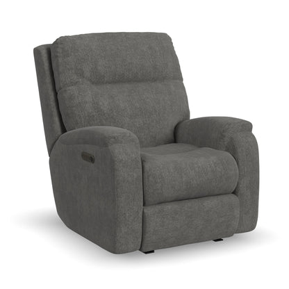 Penn - Power Rocking Recliner with Power Headrest & Lumbar