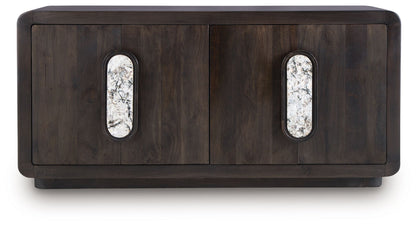 Elliston - Accent Cabinet - Espresso Brown