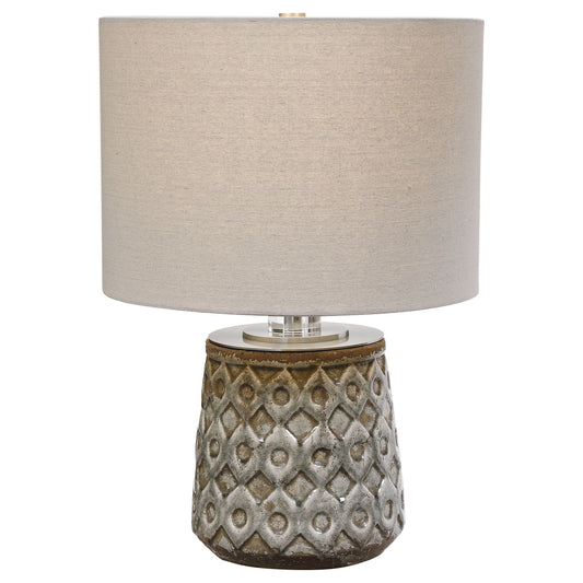 Cetona - Old World Table Lamp - Light Brown