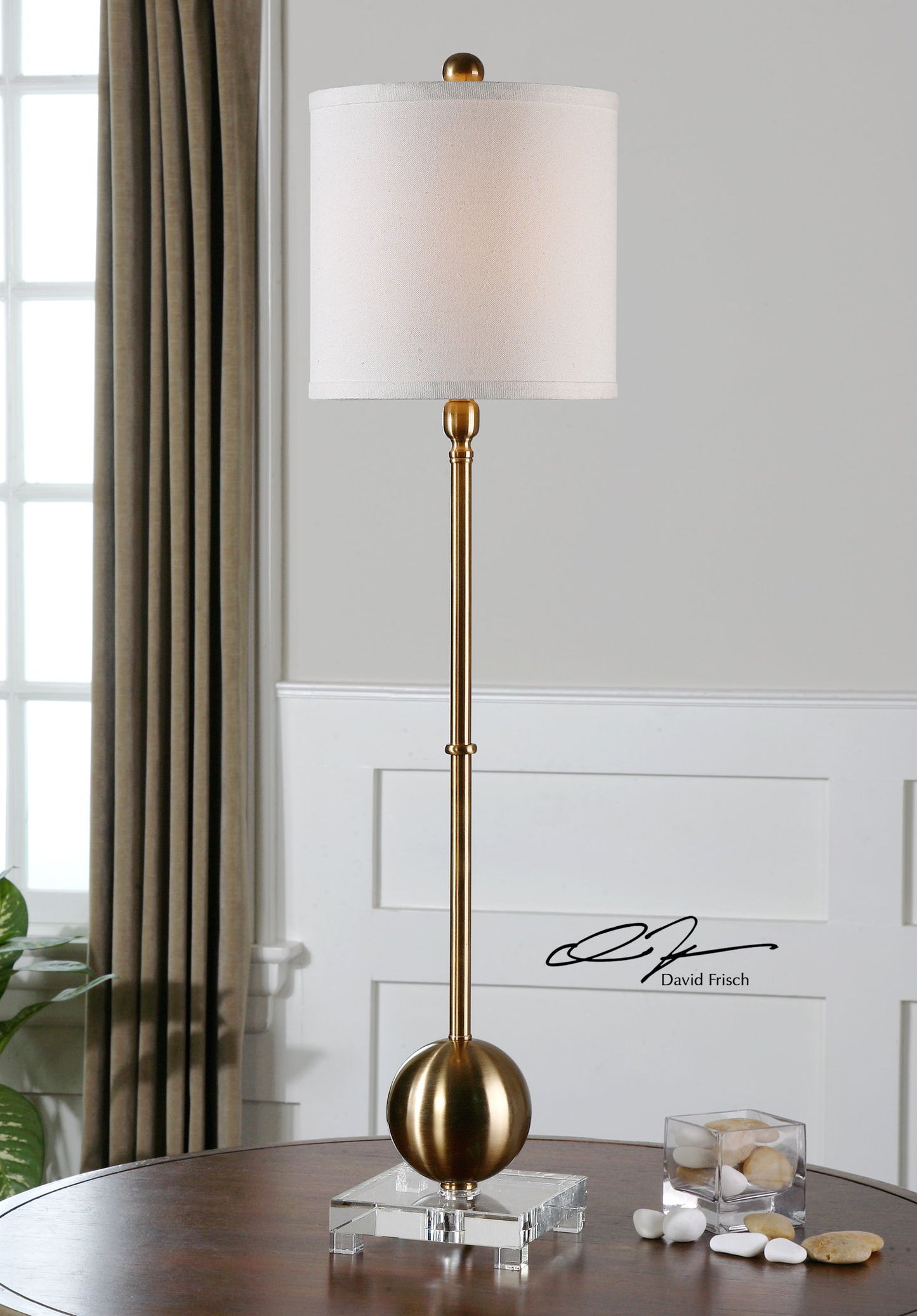 Laton - Buffet Lamp - Brass