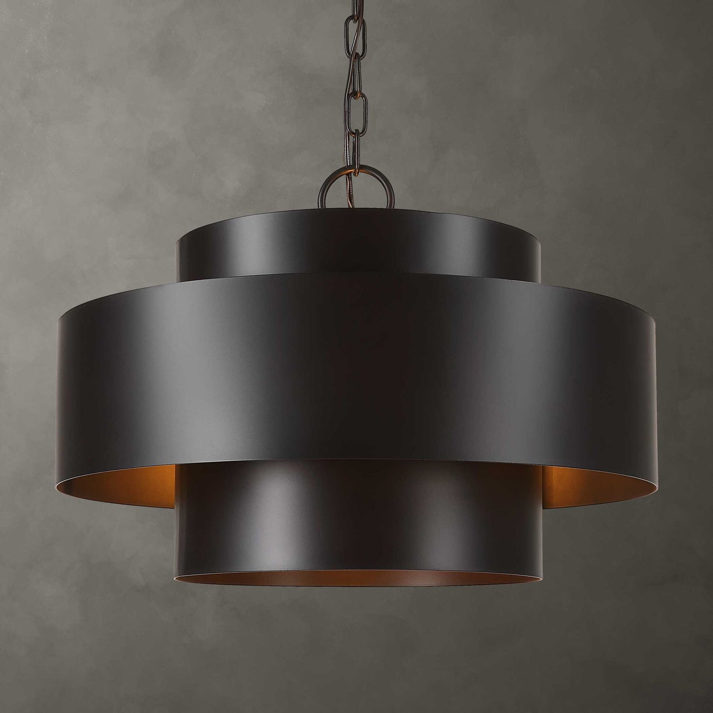 Youngstown - 4 Light Pendant - Dark Bronze