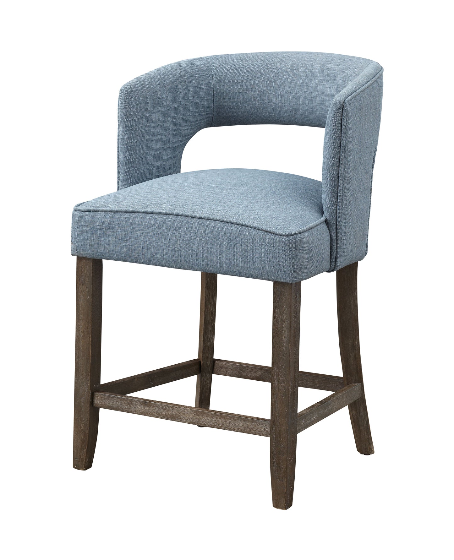 Afina - Counter Height Barstool - Yukon Blue