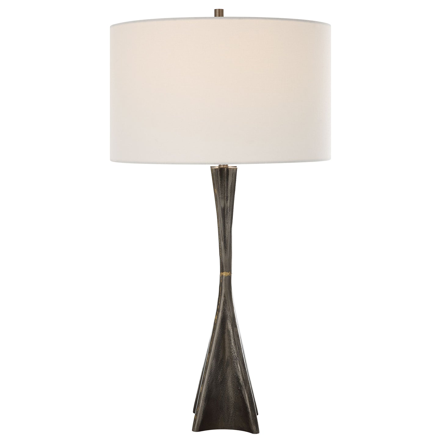 Keiron - Industrial Table Lamp - Dark Gray