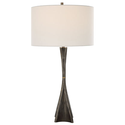 Keiron - Industrial Table Lamp - Dark Gray