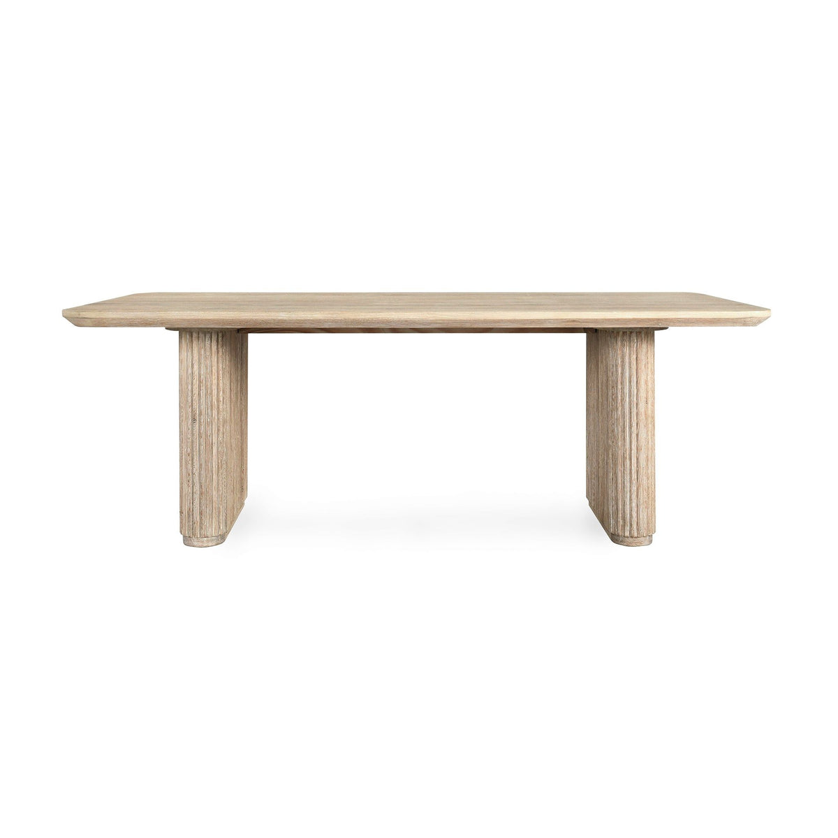 Vander - Oak Wood 84" Dining Table