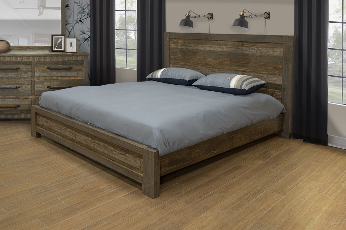 Loft Brown - Bed