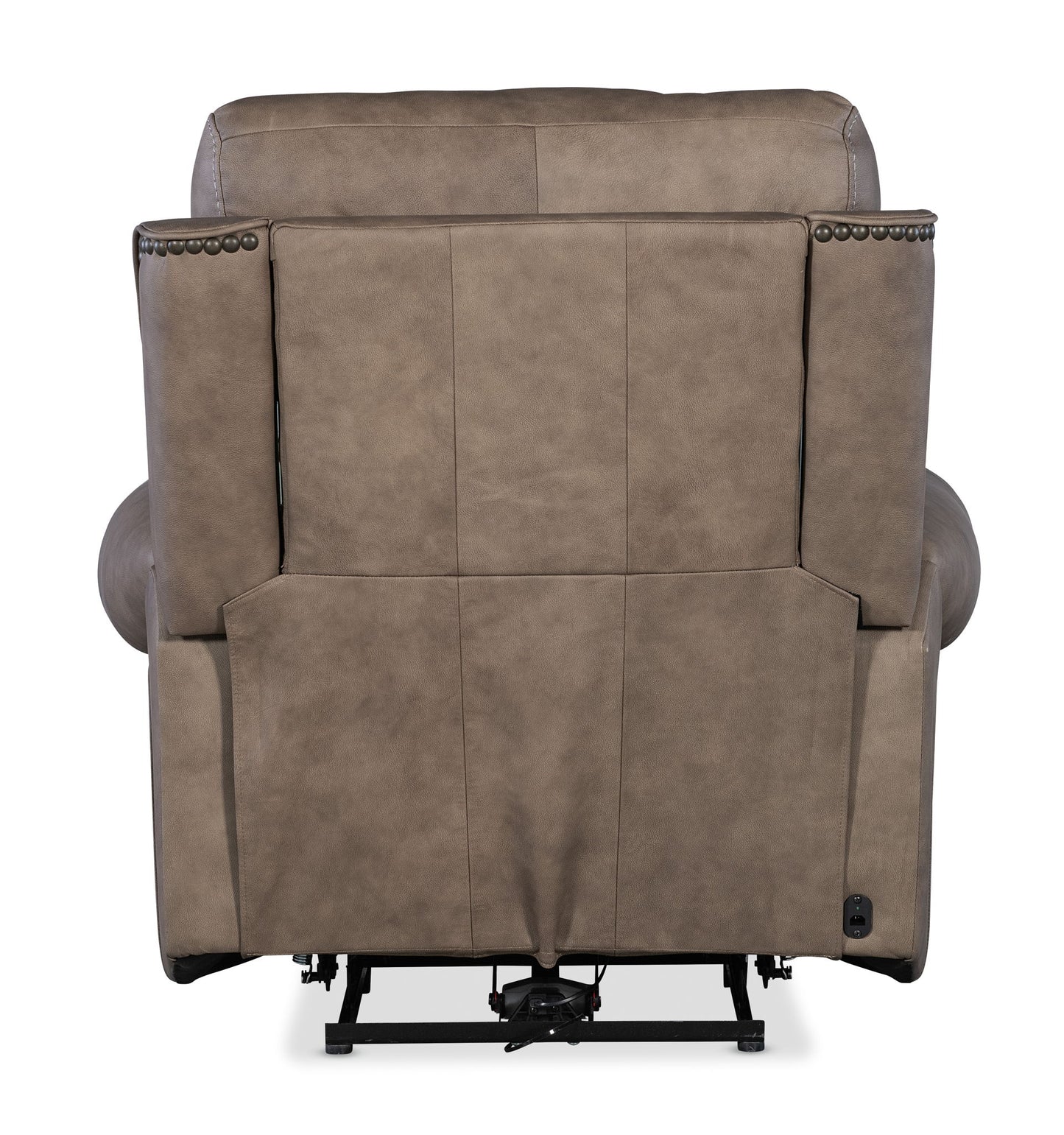 SS - Duncan Power Recliner With Power Headrest & Lumbar - Light Brown
