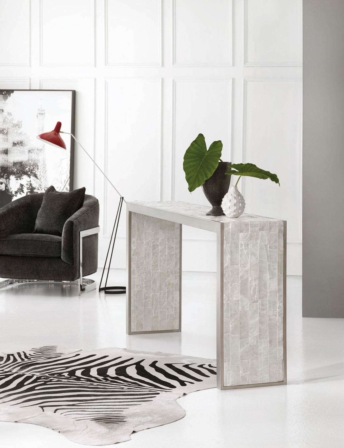 Melange - Emma Console Table - Beige