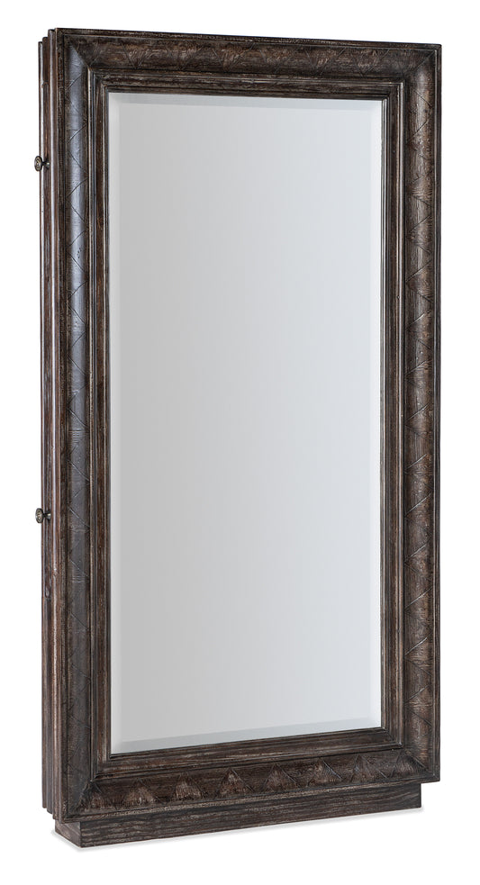 Traditions - Floor Mirror Withhidden Jewelry Storage